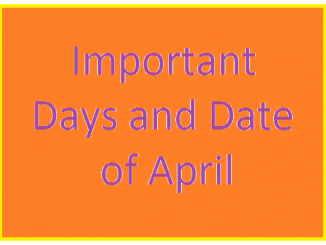 important days and date